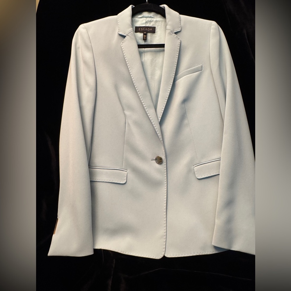 Escada Women's Glacier color Suit Jacket